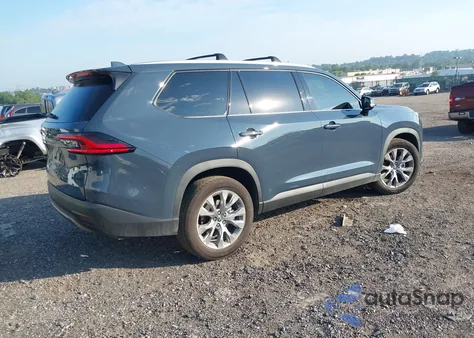 2025 Toyota Grand Highlander Limited из США, поврежденный, VIN 5TDAAAA50SS027801